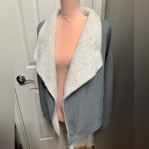 Roma Concept Fleece Cardigan with Pockets